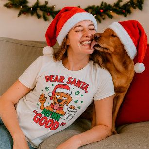 Funny Christmas Labrador Personalized Pet Humour T-Shirt