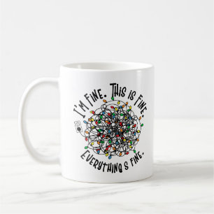 Funny Christmas Lights Saying Coffee Mug
