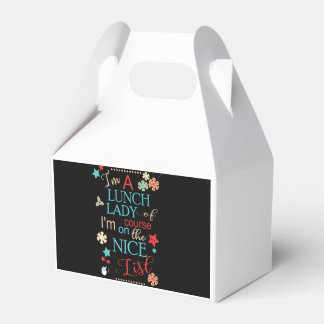 Funny Christmas Lunch Lady Gift I'm A Lunch Lady Favor Box