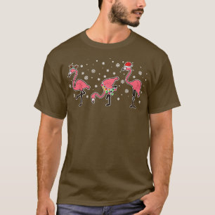 Funny Christmas Men Kids Women Flamingo Ugly Chris T-Shirt
