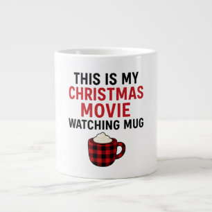 Funny Christmas Movie Watching Mug • Cozy Hot Coco