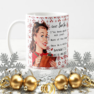 Funny Christmas Mug Her Woman Best Friend Sassy