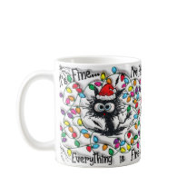 Funny Christmas Mugs, Custom Holiday Coffee Cups