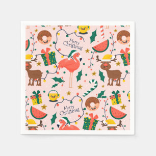 Funny Christmas Napkin