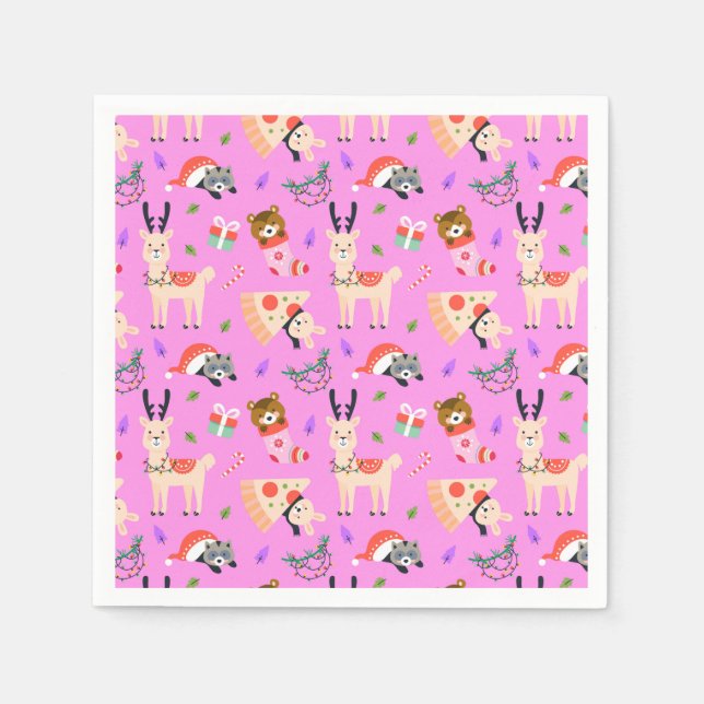 Funny Christmas Napkin (Front)