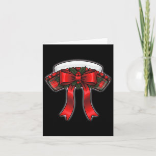 Funny Christmas Nurse Nursing Cap Women Girls  Card