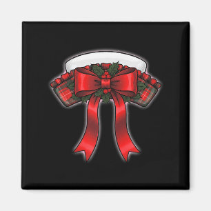 Funny Christmas Nurse Nursing Cap Women Girls  Magnet