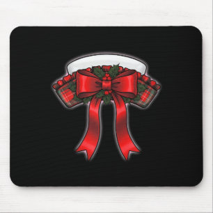 Funny Christmas Nurse Nursing Cap Women Girls Mouse Pad