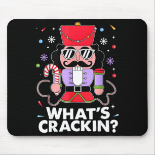 Funny Christmas Nutcracker Men Kids Teen Boys What Mouse Pad