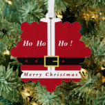 Funny Christmas Ornament Card Gift with Santa<br><div class="desc">Funny Christmas Ornament Cards with Santa Claus Design Gifts - or Choose / Add Your Text / Name - Make Your Special Gift - Resize and move or remove and add elements / text with Customization tool ! Design by MIGNED. Please see my other projects. You can also transfer my...</div>