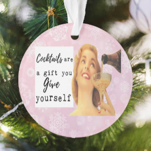 Funny Christmas Ornament For Her Friend Sassy