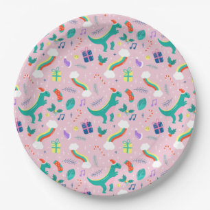 Funny Christmas Paper Plate