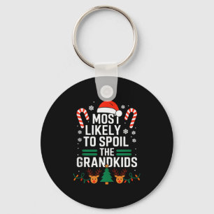 Funny Christmas Party Most Likely To Sil The Grand Keychain