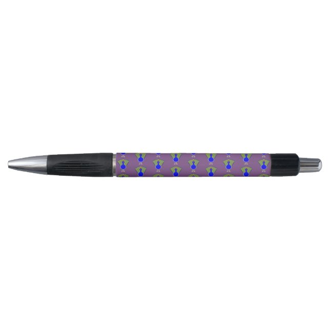 Funny Christmas Peacock Pen (Front)
