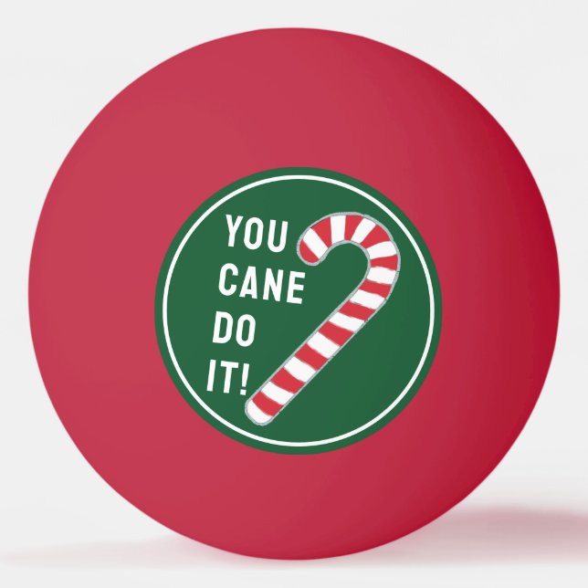 Funny Christmas Ping Pong Ball (Front)
