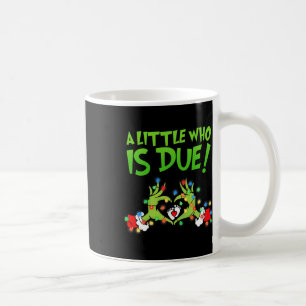 Funny Christmas Pregnancy Announcement New Mom Est Coffee Mug
