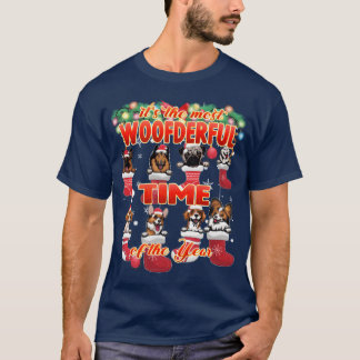 Funny Christmas Pun Dog Lover Xmas friend T-Shirt