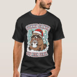 Funny Christmas Raccoon Sorry Santa Iu2019ve Been  T-Shirt<br><div class="desc">Funny Christmas Raccoon Sorry Santa Iu2019ve Been Feral Holiday</div>