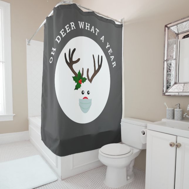 Funny Christmas Reindeer Quote (In Situ)
