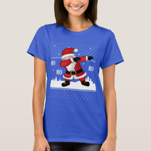 Funny Christmas Santa Dabbing T-Shirt