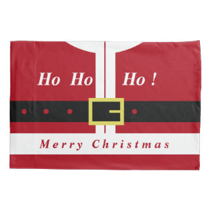 Funny Christmas Santa Pillow Case