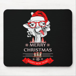 Funny Christmas Shirt Christmas Ho-ho-ho Mouse Pad