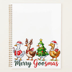 Funny Christmas Silly Goose Planner