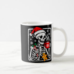 Funny Christmas Skeleton Hot Chocolate Xmas Men Wo Coffee Mug