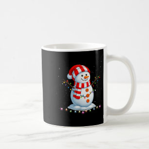 Funny Christmas Snowman Tee Cute Santa Men Women K Coffee Mug