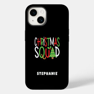 Funny Christmas Squad Family Holiday iPhone 14 Case