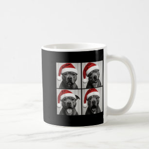 Funny Christmas Staffordshire Bull Terrier Santa P Coffee Mug