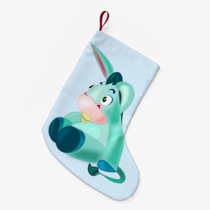 Funny Christmas Stocking with Baby Donkey