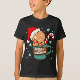 Funny Christmas Sweet But Twisted Gingerbread Cand T-Shirt