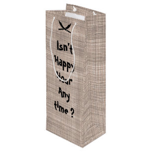 Funny Christmas Thanksgiving Wine Bag  Wine Tote