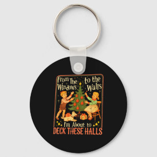 Funny Christmas Tree Kids Xmas From The Windows To Keychain