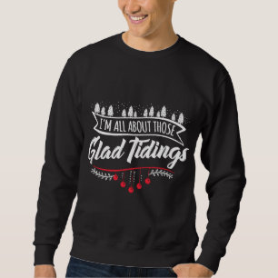Funny Christmas Tree Lights Ugly Sweater Glad Tidi