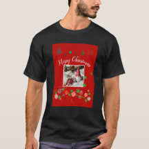 Funny Christmas tshirt red gnome elf Santa Claus
