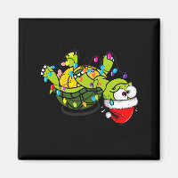 Funny Christmas Turtle It's Fine I'm Fine Everythi