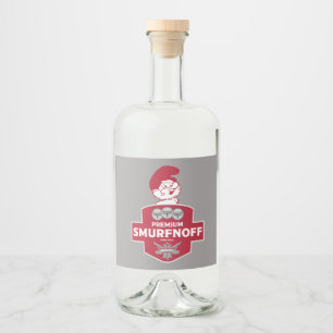 Funny Christmas Vodka Label
