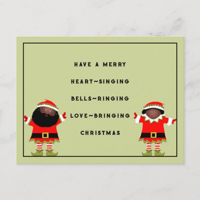 Funny Christmas Wish Holiday Card (Front)
