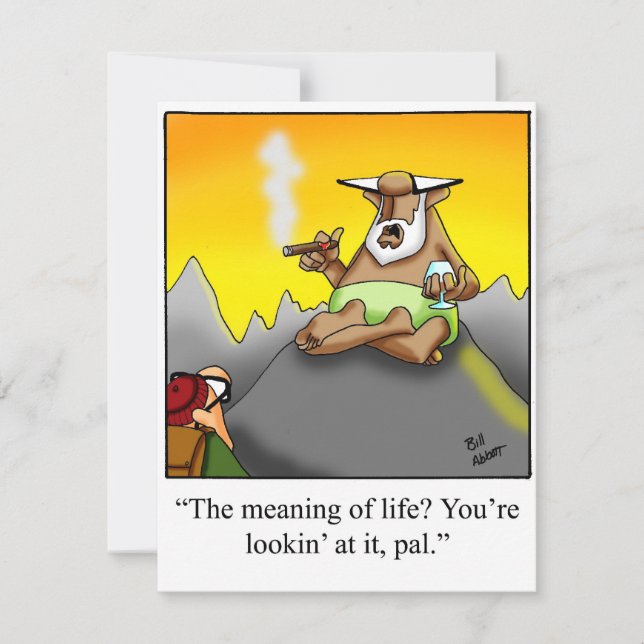 Funny Cigar Party Invitations (Front)