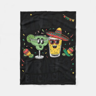 Funny Cinco De Drinko Achos Margirita Tequila Wome Fleece Blanket