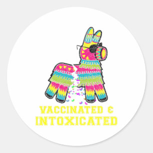 Funny Cinco De Mayo Attire For Men Women Cinco De  Classic Round Sticker