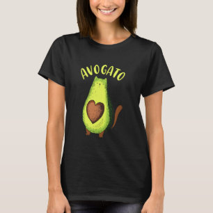 Funny Cinco De Mayo Avogato Cat Avocado Mexico Meo T-Shirt