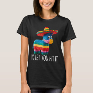 Funny Cinco De Mayo Funny Pinata Sombrero Hat Men T-Shirt