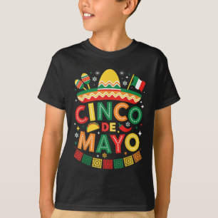 Funny Cinco De Mayo Mexican Sombrero Hat Men Women T-Shirt
