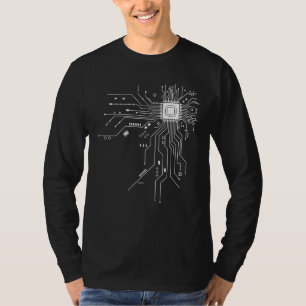 Funny Circuit Board Computer Electronics T-Shirt