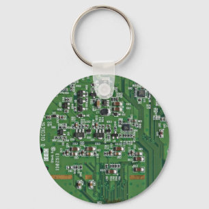 Funny circuit board keychain