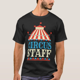 Funny Circus Staff Carnival Member Ring Leader Cos T-Shirt
