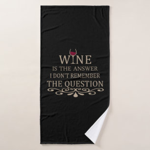 Funny cite le célèbre slogan de buveur de vin